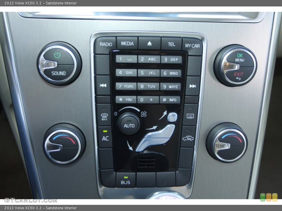 Sandstone Interior Controls for the 2013 Volvo XC60 3.2 #76944100