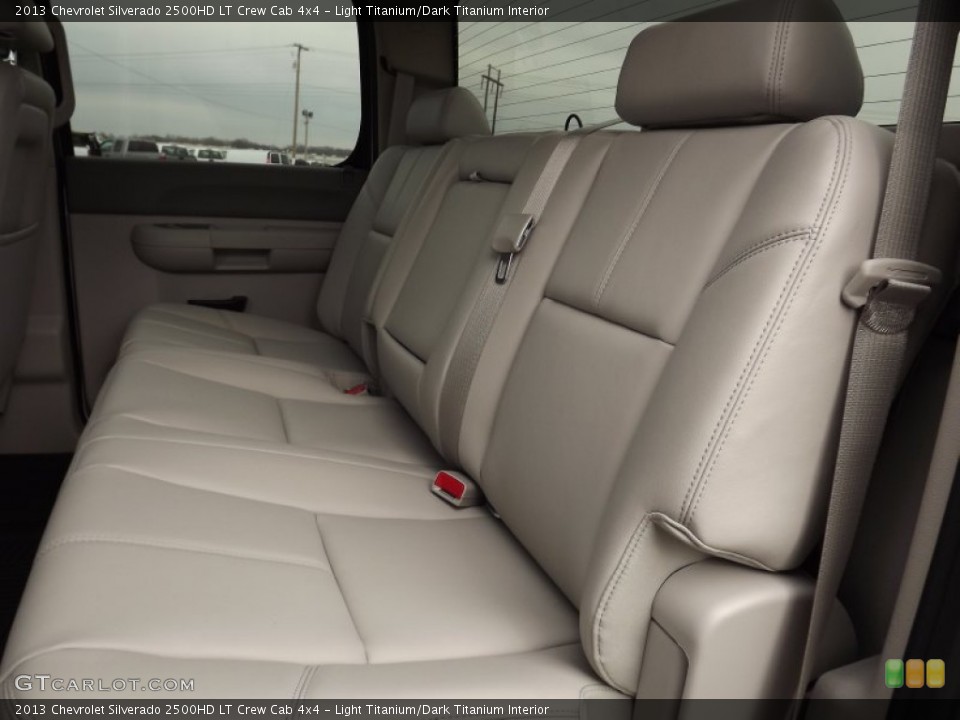 Light Titanium/Dark Titanium Interior Rear Seat for the 2013 Chevrolet Silverado 2500HD LT Crew Cab 4x4 #76944280
