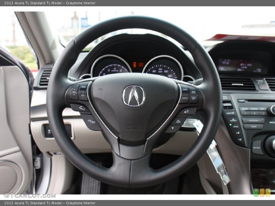 Graystone Interior Steering Wheel for the 2013 Acura TL  #76944505