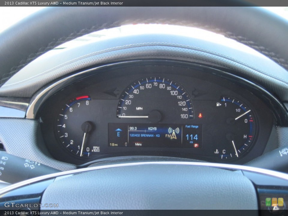 Medium Titanium/Jet Black Interior Gauges for the 2013 Cadillac XTS Luxury AWD #76944886