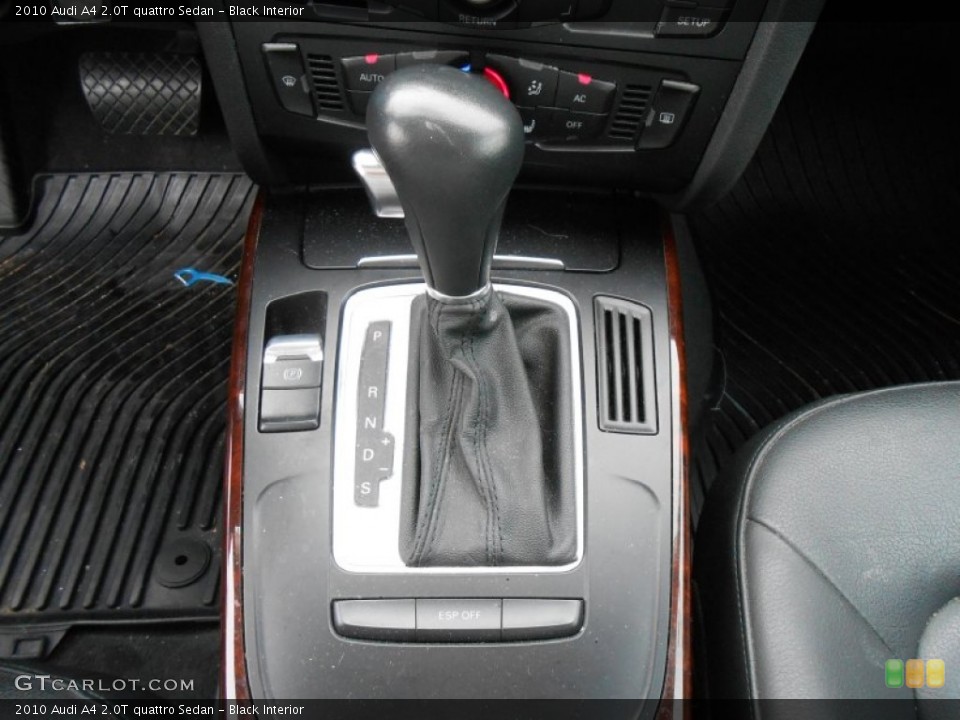 Black Interior Transmission for the 2010 Audi A4 2.0T quattro Sedan #76945388