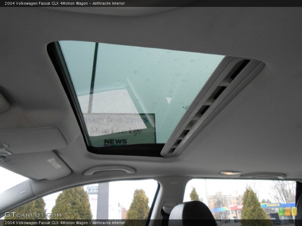 Anthracite Interior Sunroof for the 2004 Volkswagen Passat GLX 4Motion Wagon #76945702