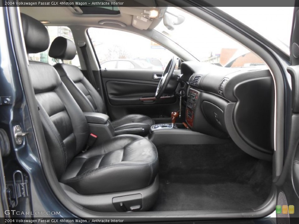 Anthracite Interior Front Seat for the 2004 Volkswagen Passat GLX 4Motion Wagon #76945732