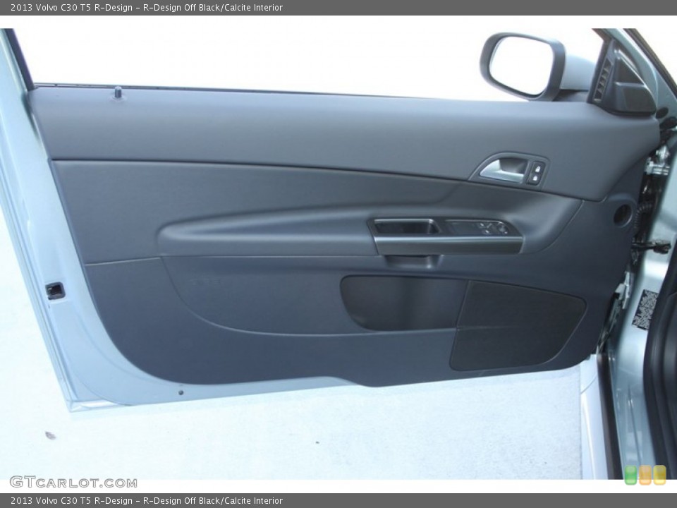 R-Design Off Black/Calcite Interior Door Panel for the 2013 Volvo C30 T5 R-Design #76946485