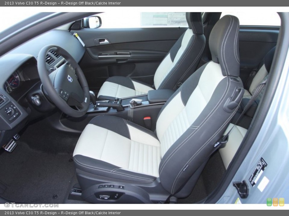 R-Design Off Black/Calcite Interior Front Seat for the 2013 Volvo C30 T5 R-Design #76946527