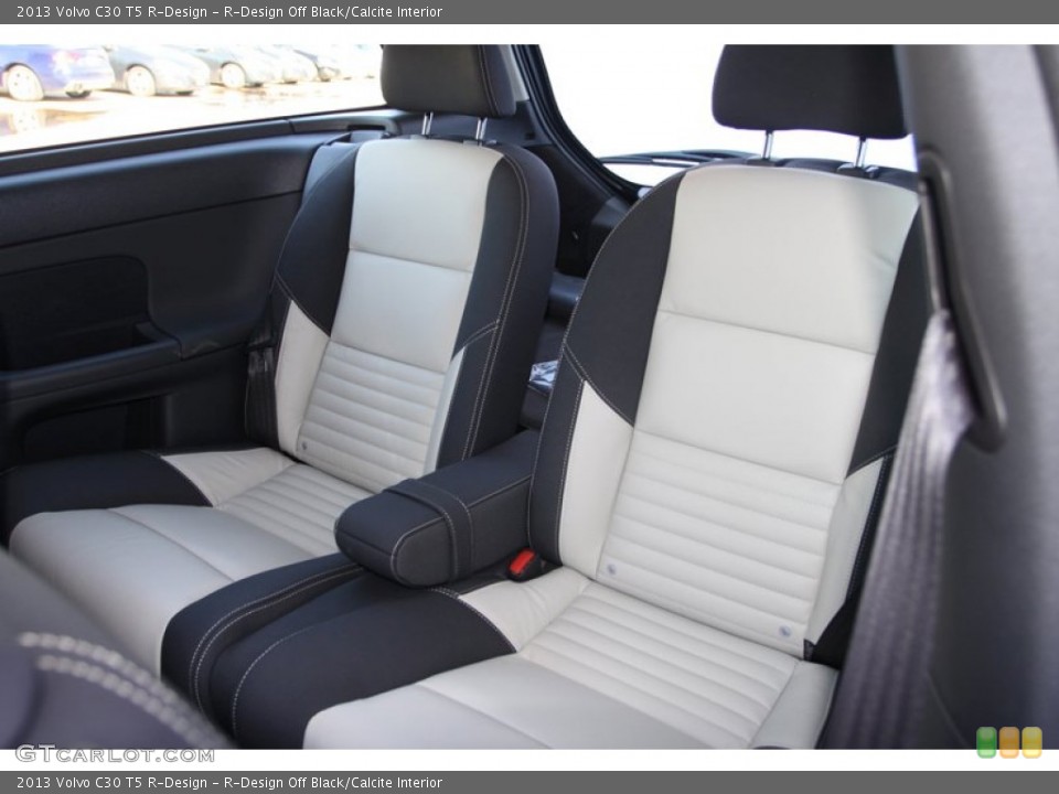 R-Design Off Black/Calcite Interior Rear Seat for the 2013 Volvo C30 T5 R-Design #76946545