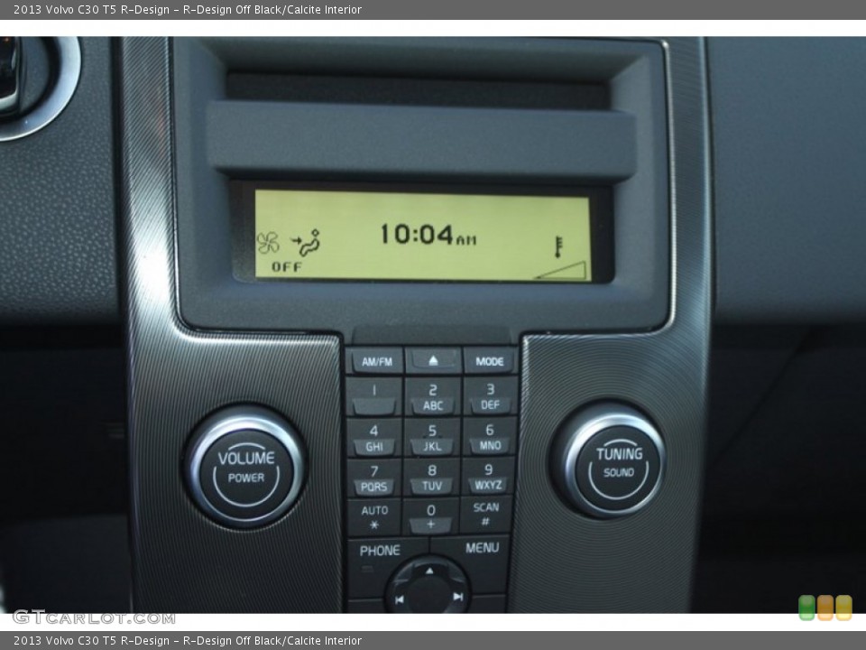 R-Design Off Black/Calcite Interior Controls for the 2013 Volvo C30 T5 R-Design #76946583