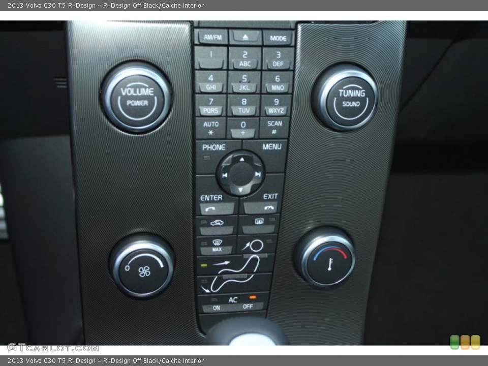 R-Design Off Black/Calcite Interior Controls for the 2013 Volvo C30 T5 R-Design #76946605