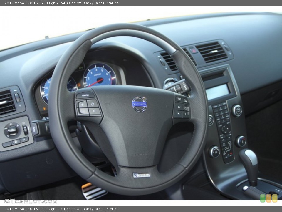 R-Design Off Black/Calcite Interior Steering Wheel for the 2013 Volvo C30 T5 R-Design #76946652