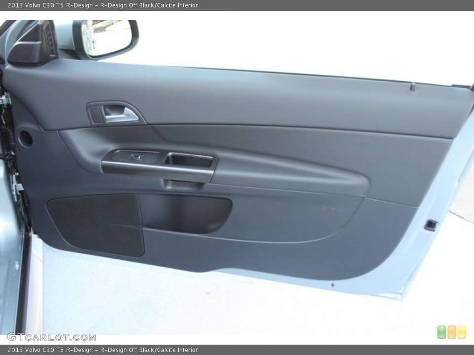 R-Design Off Black/Calcite Interior Door Panel for the 2013 Volvo C30 T5 R-Design #76946697