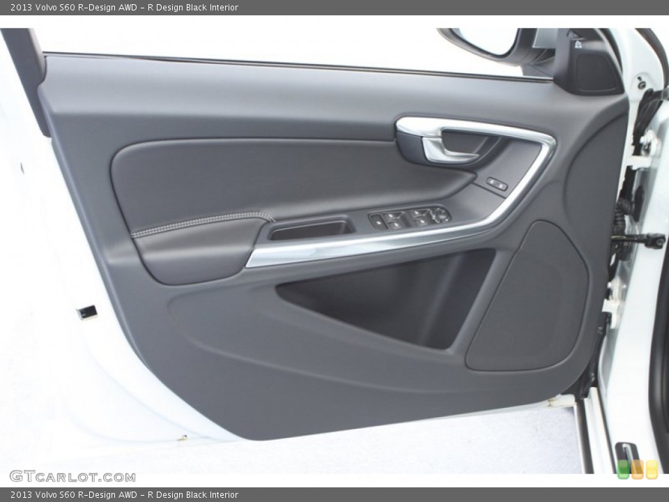 R Design Black Interior Door Panel for the 2013 Volvo S60 R-Design AWD #76947723