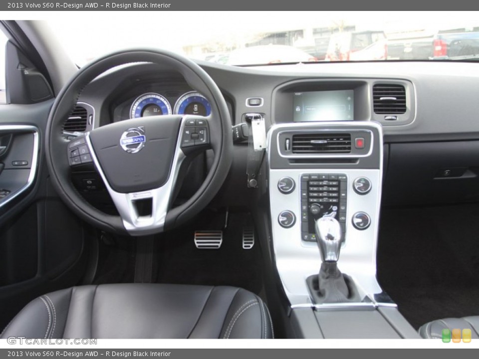 R Design Black Interior Dashboard for the 2013 Volvo S60 R-Design AWD #76947838