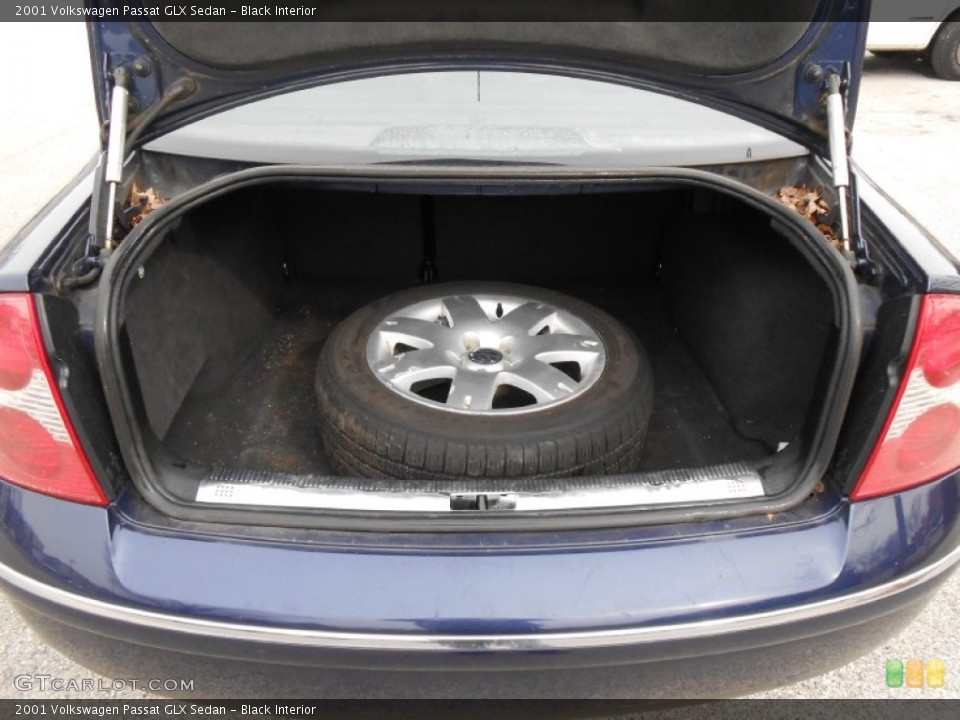 Black Interior Trunk for the 2001 Volkswagen Passat GLX Sedan #76948017