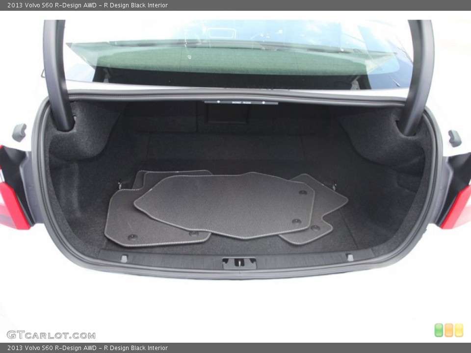 R Design Black Interior Trunk for the 2013 Volvo S60 R-Design AWD #76948021