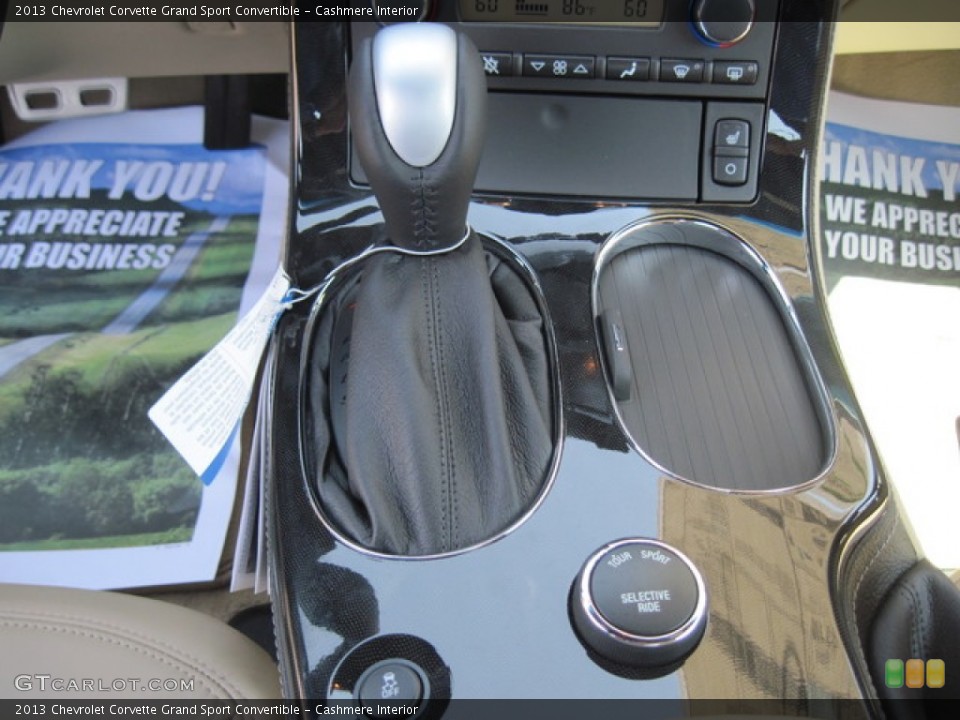 Cashmere Interior Transmission for the 2013 Chevrolet Corvette Grand Sport Convertible #76949555
