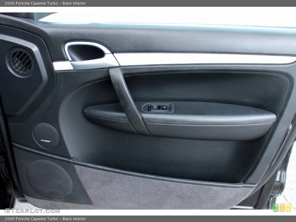 Black Interior Door Panel for the 2006 Porsche Cayenne Turbo #76950120