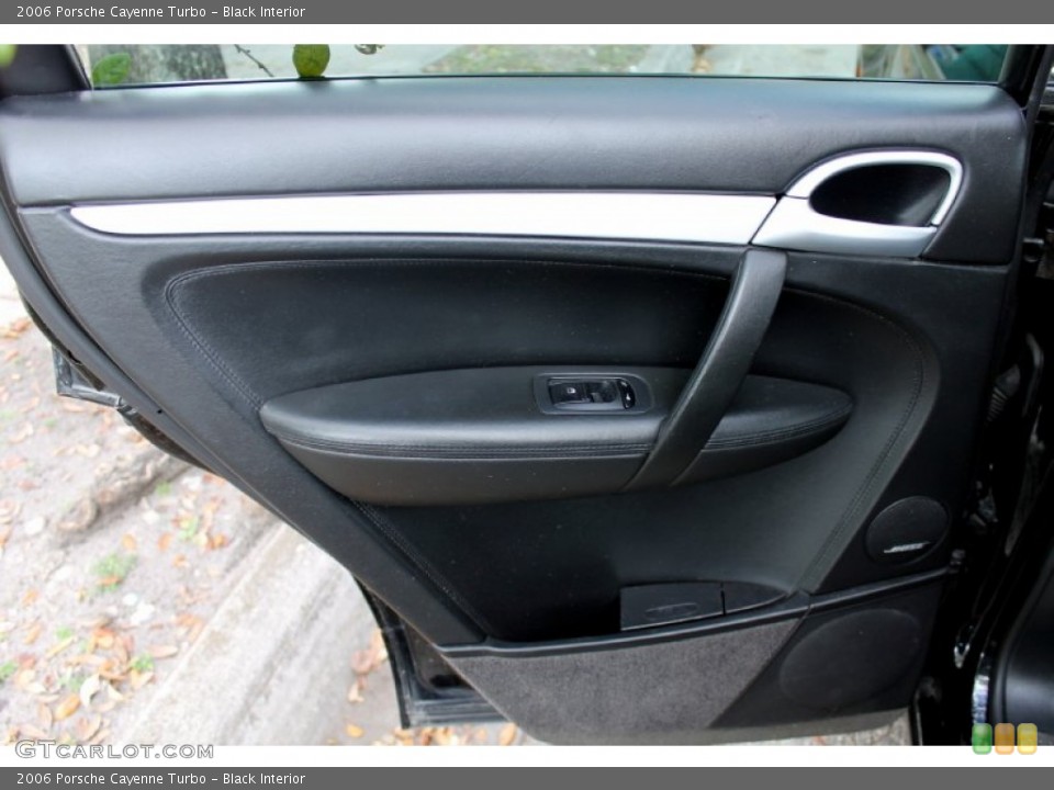 Black Interior Door Panel for the 2006 Porsche Cayenne Turbo #76950373