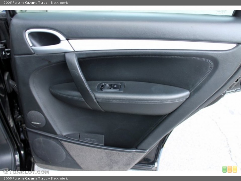 Black Interior Door Panel for the 2006 Porsche Cayenne Turbo #76950391