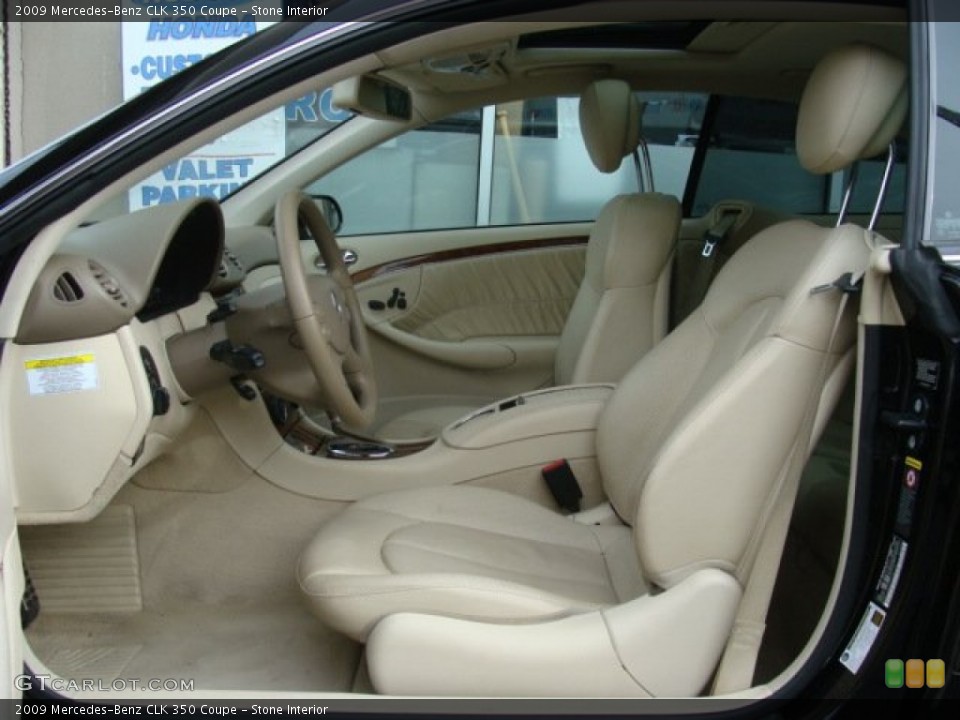 Stone Interior Photo for the 2009 Mercedes-Benz CLK 350 Coupe #76950424