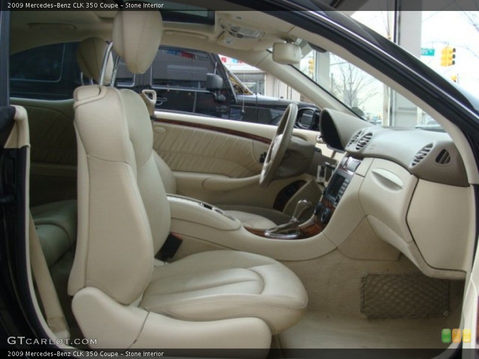Stone Interior Front Seat for the 2009 Mercedes-Benz CLK 350 Coupe #76950449