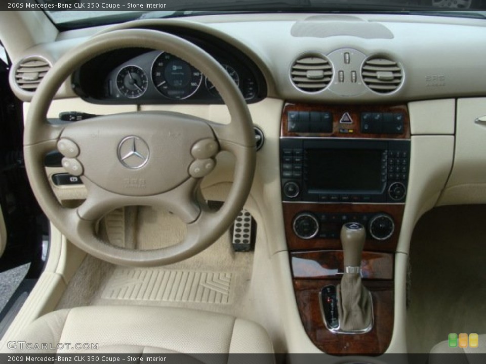 Stone Interior Dashboard for the 2009 Mercedes-Benz CLK 350 Coupe #76950466