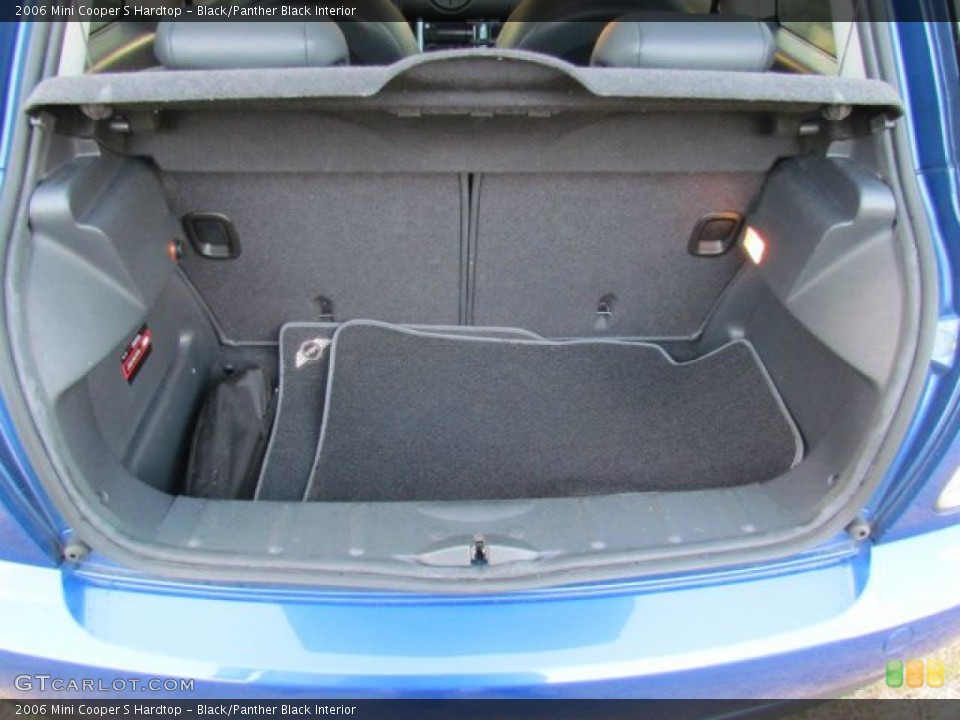 Black/Panther Black Interior Trunk for the 2006 Mini Cooper S Hardtop #76950836
