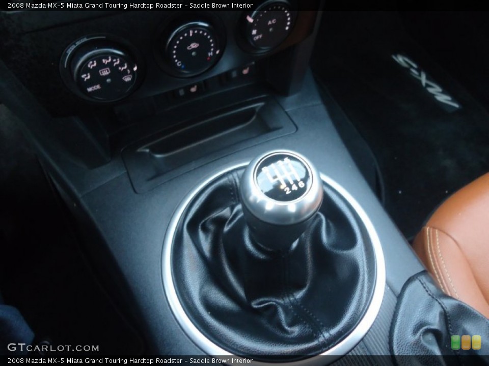 Saddle Brown Interior Transmission for the 2008 Mazda MX-5 Miata Grand Touring Hardtop Roadster #76951849