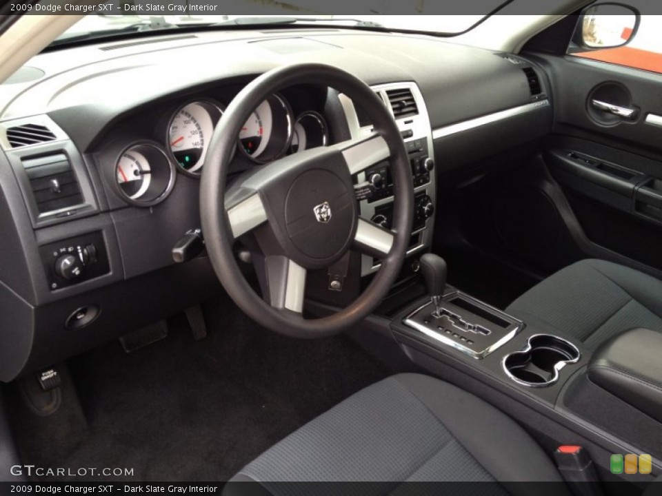 Dark Slate Gray Interior Prime Interior for the 2009 Dodge Charger SXT #76952323