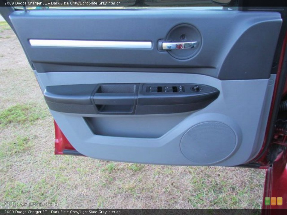 Dark Slate Gray/Light Slate Gray Interior Door Panel for the 2009 Dodge Charger SE #76952408