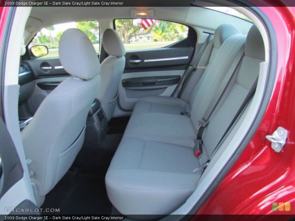 Dark Slate Gray/Light Slate Gray Interior Rear Seat for the 2009 Dodge Charger SE #76952464