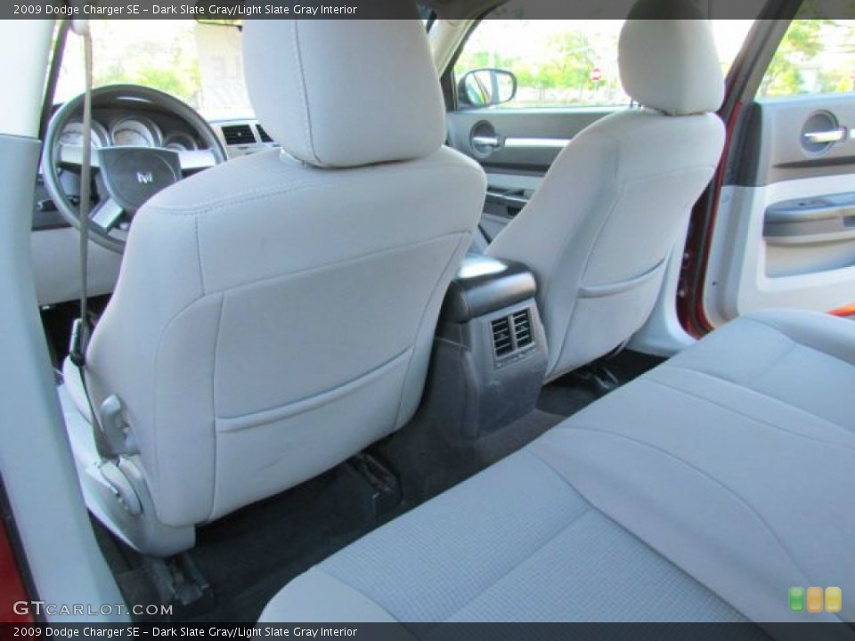 Dark Slate Gray/Light Slate Gray Interior Rear Seat for the 2009 Dodge Charger SE #76952484