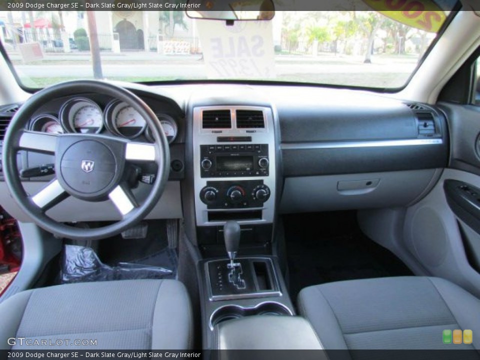 Dark Slate Gray/Light Slate Gray Interior Dashboard for the 2009 Dodge Charger SE #76952620