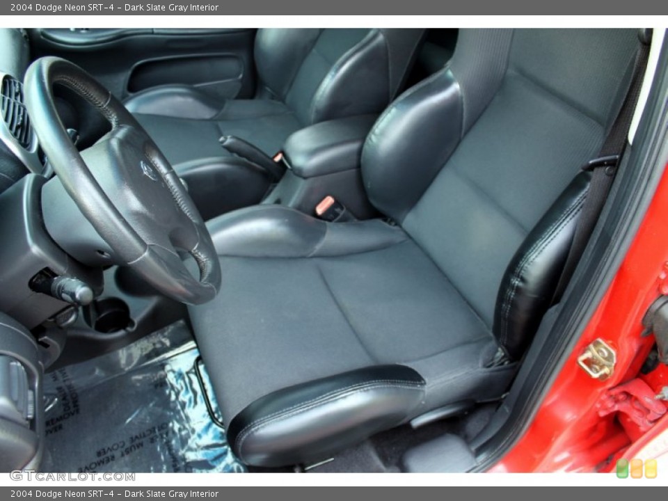Dark Slate Gray Interior Front Seat for the 2004 Dodge Neon SRT-4 #76952742