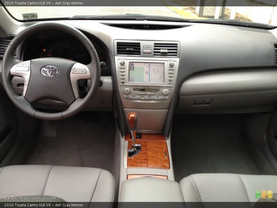 Ash Gray Interior Dashboard for the 2010 Toyota Camry XLE V6 #76953769