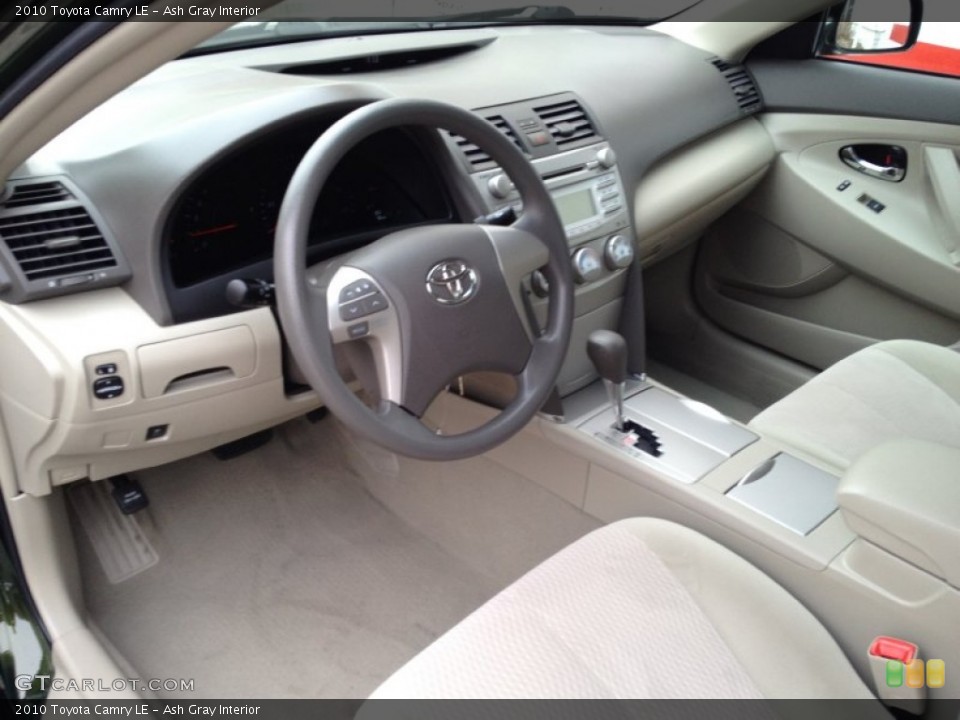 Ash Gray Interior Prime Interior for the 2010 Toyota Camry LE #76954654