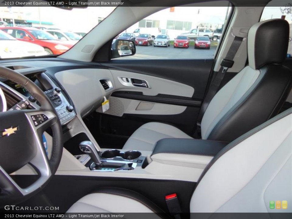 Light Titanium/Jet Black Interior Photo for the 2013 Chevrolet Equinox LTZ AWD #76956217