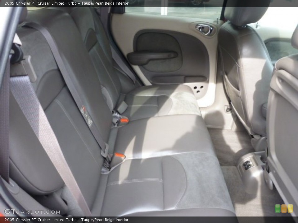 Taupe/Pearl Beige Interior Rear Seat for the 2005 Chrysler PT Cruiser Limited Turbo #76957743