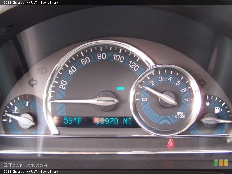Ebony Interior Gauges for the 2011 Chevrolet HHR LT #76957843