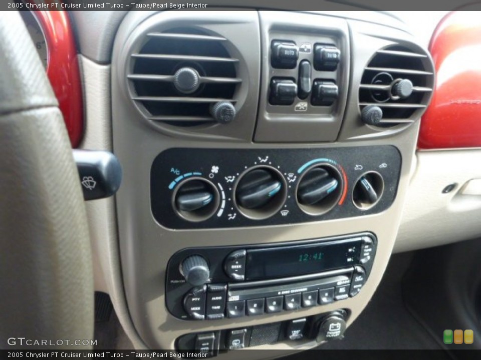 Taupe/Pearl Beige Interior Controls for the 2005 Chrysler PT Cruiser Limited Turbo #76957936