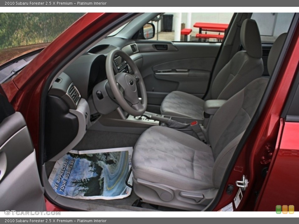 Platinum Interior Photo for the 2010 Subaru Forester 2.5 X Premium #76958044