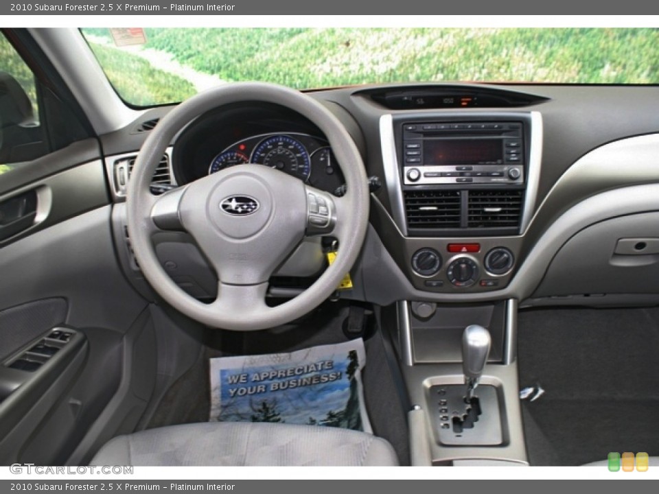 Platinum Interior Dashboard for the 2010 Subaru Forester 2.5 X Premium #76958101