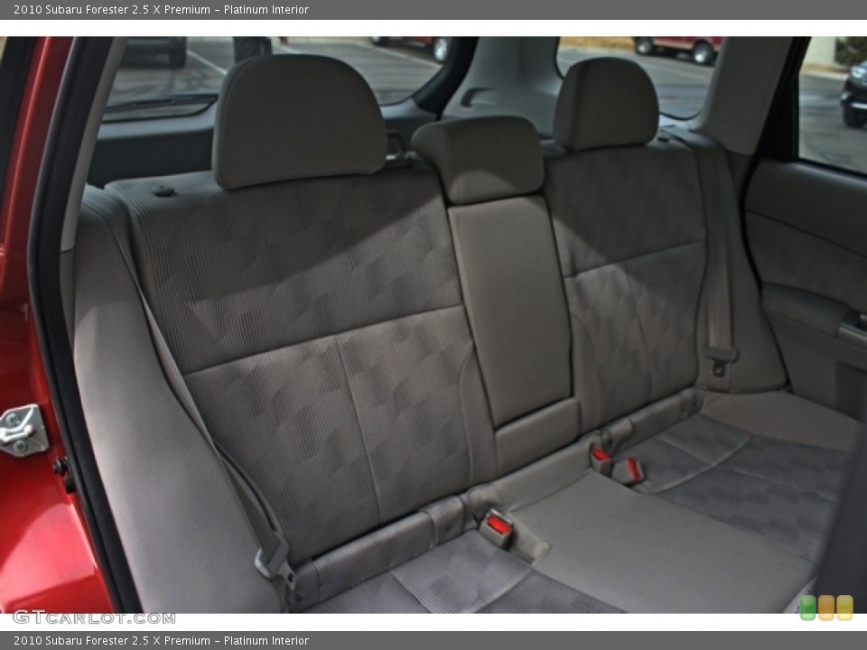 Platinum Interior Rear Seat for the 2010 Subaru Forester 2.5 X Premium #76958257