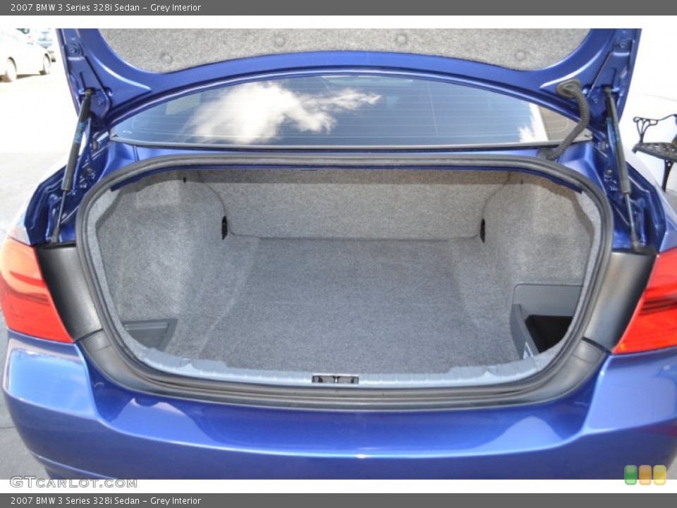 Grey Interior Trunk for the 2007 BMW 3 Series 328i Sedan #76958929