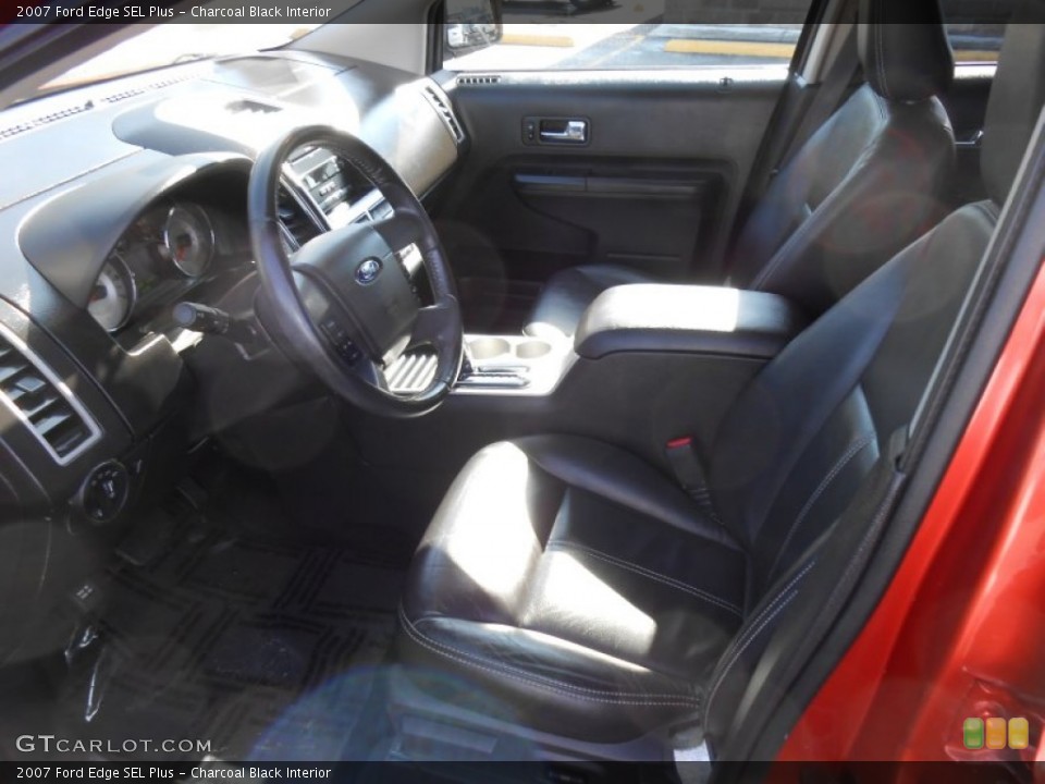 Charcoal Black Interior Photo for the 2007 Ford Edge SEL Plus #76959031