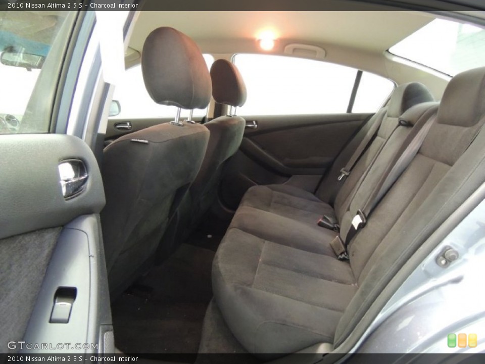 Charcoal Interior Rear Seat for the 2010 Nissan Altima 2.5 S #76959928