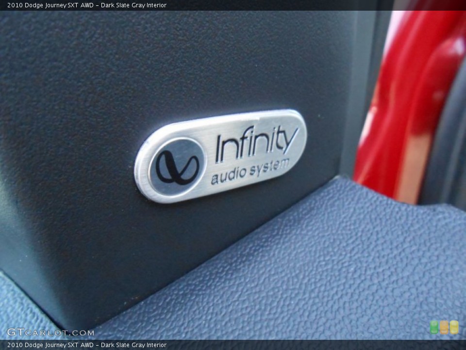 Dark Slate Gray Interior Audio System for the 2010 Dodge Journey SXT AWD #76960147