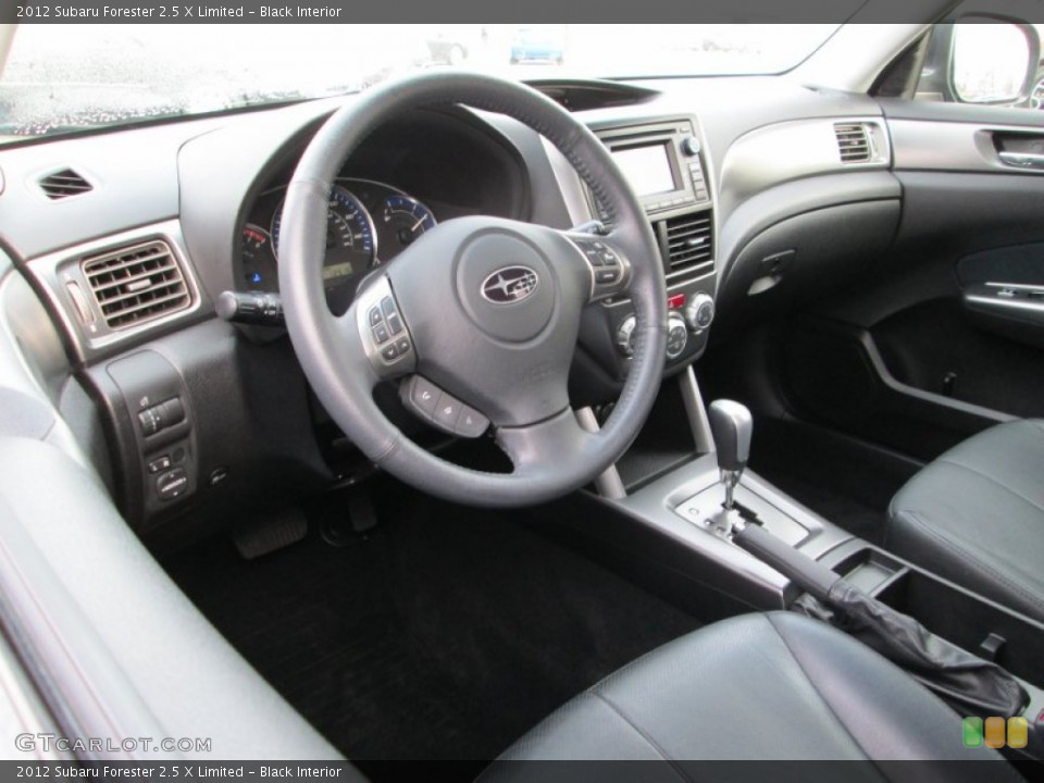 Black Interior Prime Interior for the 2012 Subaru Forester 2.5 X Limited #76960320