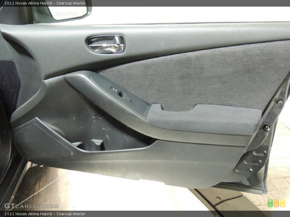 Charcoal Interior Door Panel for the 2011 Nissan Altima Hybrid #76960465