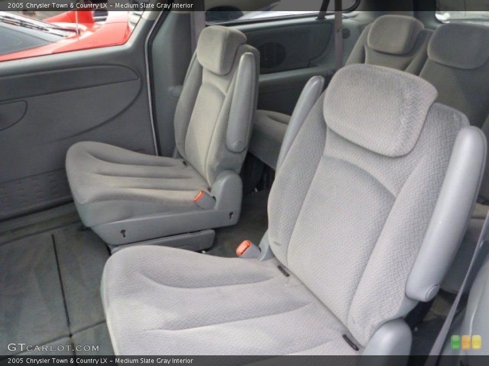 Medium Slate Gray Interior Rear Seat for the 2005 Chrysler Town & Country LX #76961165