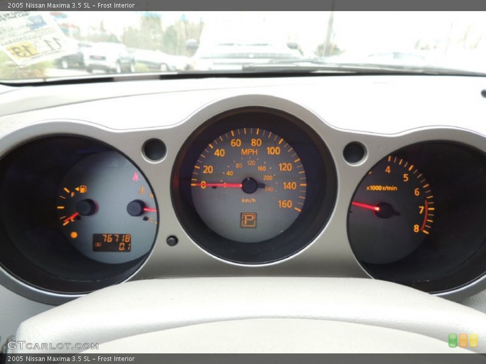 Frost Interior Gauges for the 2005 Nissan Maxima 3.5 SL #76962624